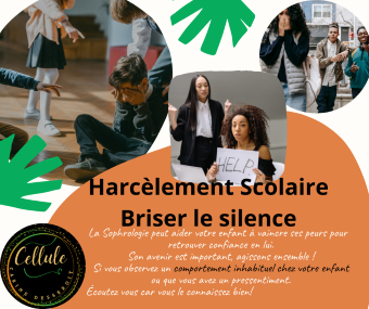 La Sophrologie un allié contre le harcèlement scolaire